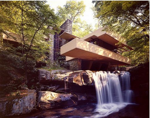 A Casa da Cascata de Frank Lloyd Wright