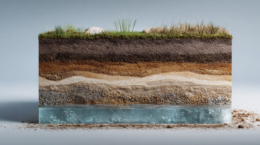 como construir em terreno com água