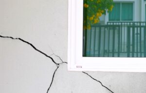 falhas na fundação