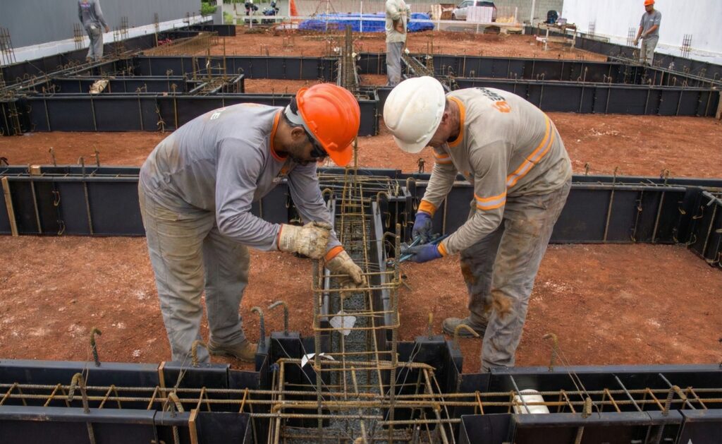 segurança no canteiro de obra