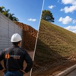 muro de arrimo ou talude